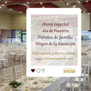 Viernes Día de la Asunción - Evento de Comida - 15 de agosto 14h