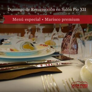 Comida Domingo de Resurrección · 5 de abril · 14h