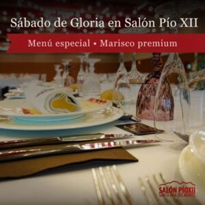 Comida Sábado de Gloria · 4 de abril · 14h